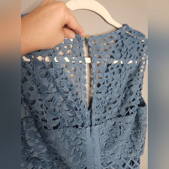 Keepsake the label dusty blue mini dress NWT - Picture 9 of 11
